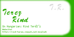 terez rind business card